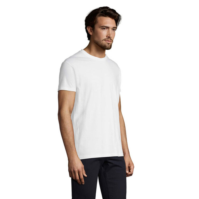 Tee-shirt personnalisable blanc homme 100% coton 190 gr/m² - Impérial | pandacola - 2