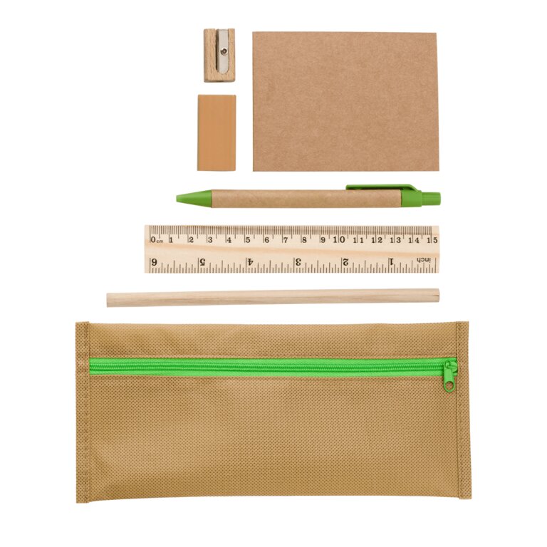 Trousse publicitaire en non-tissé avec fournitures - Pepitass | pandacola - 3