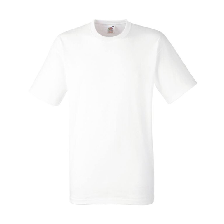 T-shirt personnalisé col rond homme blanc en coton 190 gr/m² | FRUIT OF THE LOOM® - Grape White | pandacola