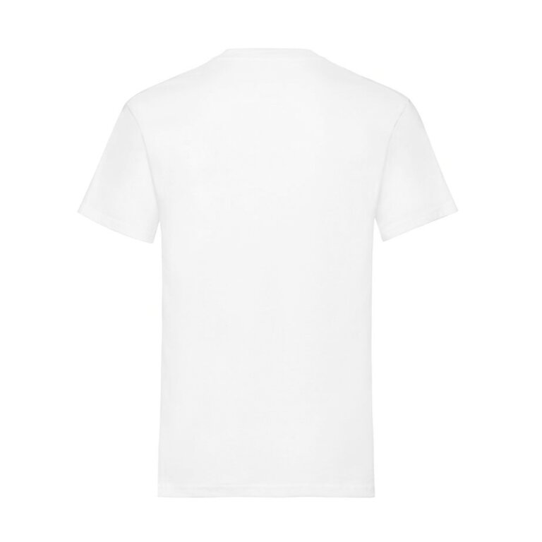 T-shirt personnalisé col rond homme blanc en coton 190 gr/m² | FRUIT OF THE LOOM® - Grape White | pandacola - 1