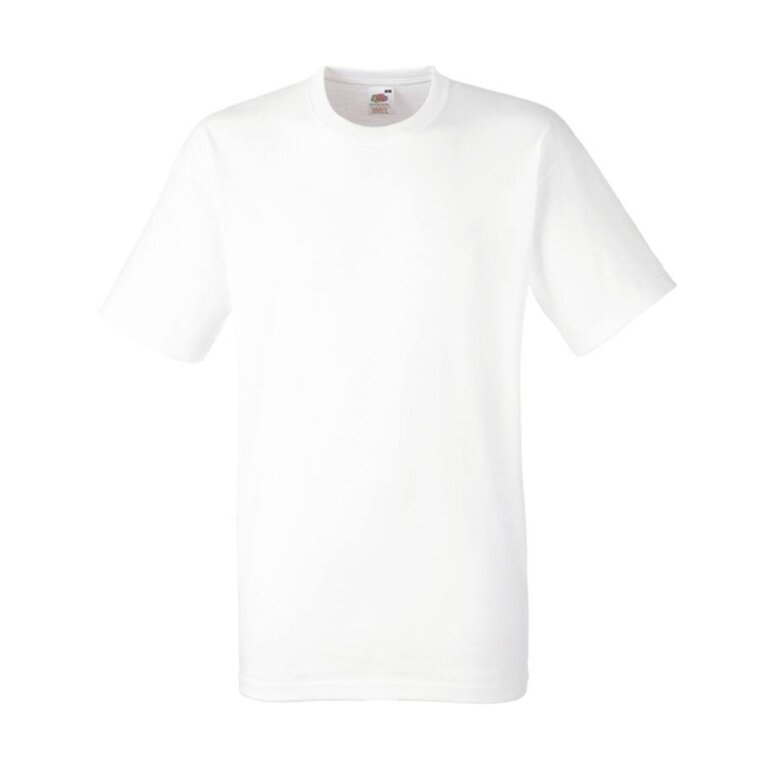 T-shirt personnalisé col rond homme blanc en coton 190 gr/m² | FRUIT OF THE LOOM® - Grape White | pandacolach