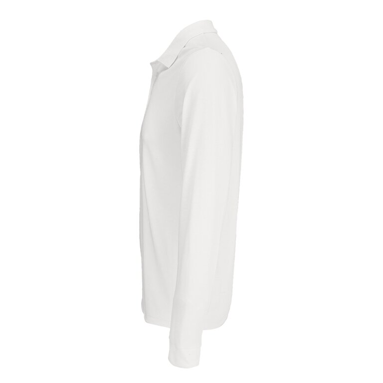 Polo personnalisé mixte blanc en polyester 200 gr/m² - Prime Lsl White | pandacola - 2