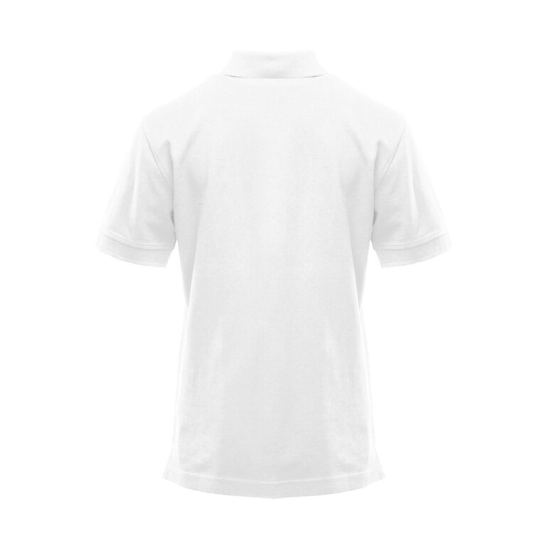 Polo personnalisable femme blanc en coton piqué à boutons colorés personnalisable 210 gr/m² - Mashou White | pandacola - 1
