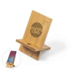 Support de téléphone personnalisable en bambou - Ryder | pandacolach - thumb - 2
