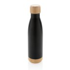 Bouteille publicitaire double paroi en acier avec détails bambou 520 ml - Baloua | pandacolach - thumb - 2