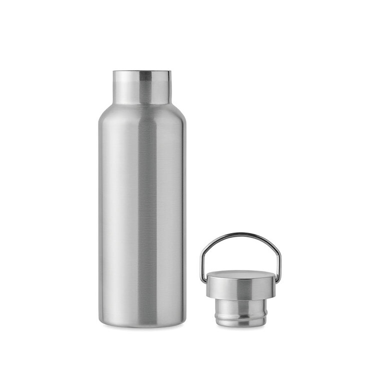 Bouteille isotherme personnalisable à double paroi en acier inoxydable - Helsinki acier | pandacolach - 1