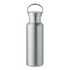 Bouteille isotherme personnalisable à double paroi en acier inoxydable - Helsinki acier | pandacolach - thumb - 1