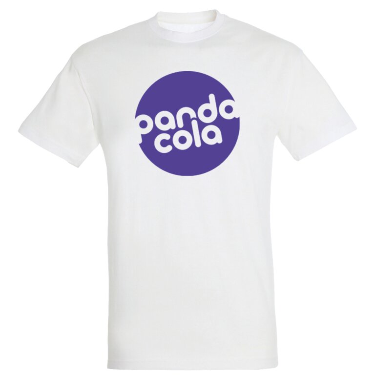 Tee-shirt personnalisable blanc homme col rond en coton semi-peigné 150 gr/m² - Regent | pandacolach