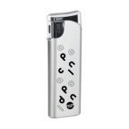 Briquet personnalisable à capot chromé - Slider Piezo | pandacola - thumb - 1