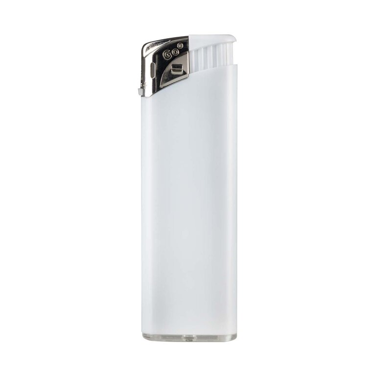 Briquet personnalisable à détail argenté - Resita Piezo | pandacola
