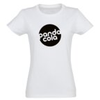 Tee-shirt personnalisable blanc femme coupé cousu 100% coton 190 gr/m² - Impérial | pandacola - thumb - 2