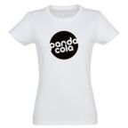 Tee-shirt personnalisable blanc femme coupé cousu 100% coton 190 gr/m² - Impérial | pandacolach - thumb - 2