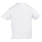 Tee-shirt personnalisable blanc enfant col rond en coton semi-peigné 150 gr/m² - Regent | pandacola - thumb - 1