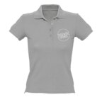 Polo publicitaire couleur femme coton peigné 210 gr/m² - People | pandacola - thumb - 3