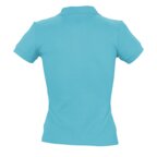 Polo publicitaire couleur femme coton peigné 210 gr/m² - People | pandacola - thumb - 1