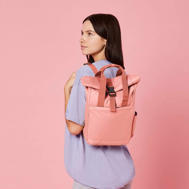 Sac à dos personnalisable en polyester recyclé - Manu small | pandacola - 4