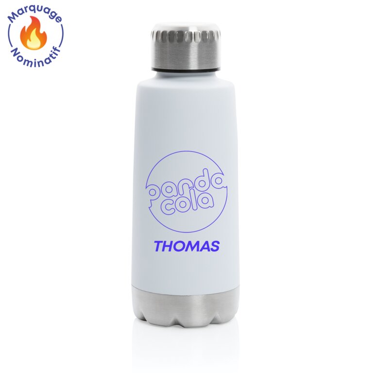 Bouteille avec votre prénom étanche 350 ml - Rodin own | pandacolach