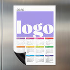Calendrier magnet recto en papier publicitaire 2024 0,3 mm - Magcal Eco | pandacola - thumb - 1