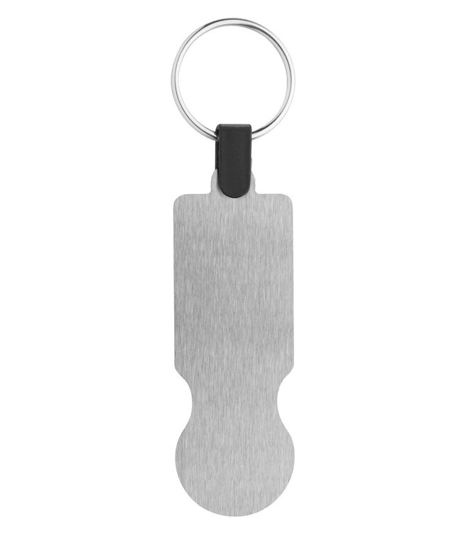 Porte-clés jeton personnalisé en acier inoxydable - SteelCart | pandacola