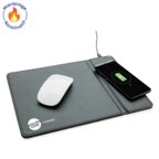 Tapis de souris personnalisable avec votre prénom avec chargeur à induction 5W  - Frequency Own | pandacola - thumb - 3