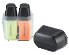 Set de 4 surligneurs - Boss Mini | Stabilo | pandacola - thumb - 1