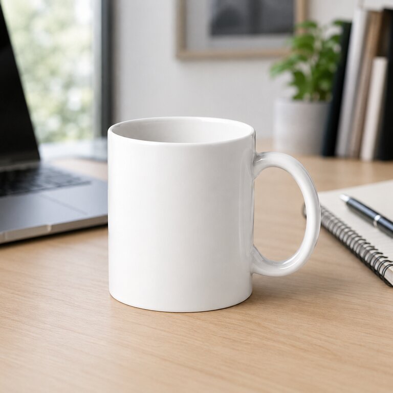 Mug personnalisé blanc 330 ml - Bahia | pandacola - 1