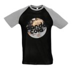 T-shirt personnalisable bicolore à manches raglan en coton 150 gr/m² - Funky Couleur | pandacola - thumb - 3