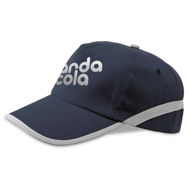 Casquette publicitaire avec éléments réflecteurs  - Estepona | pandacolach