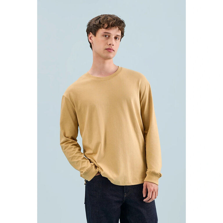 T-shirt personnalisable unisexe en coton bio manches longues 175 gr/m² - Pioneer Lsl | pandacola