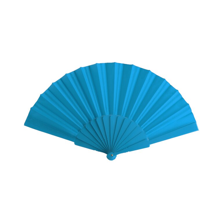 Eventail personnalisé pliable en tissu et polyester - Rafresh | pandacolach