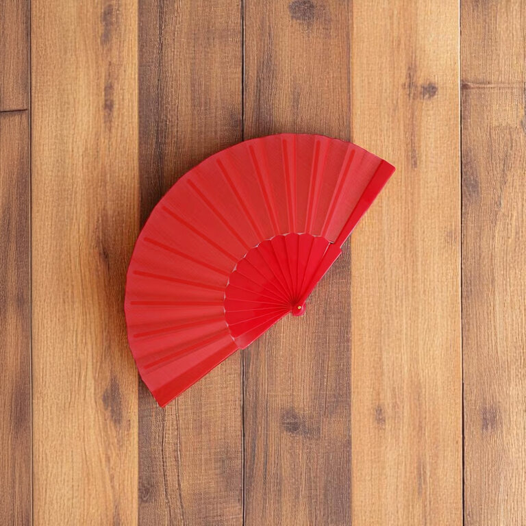 Eventail personnalisé pliable en tissu et polyester - Rafresh | pandacolach - 4