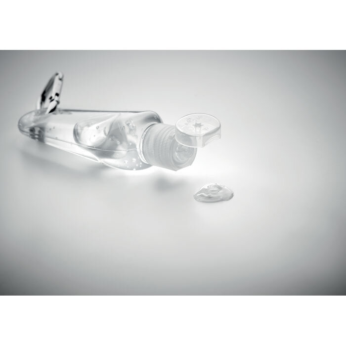 Gel nettoyant rechargeable 30 ml sans alcool avec mousqueton - Gelgo | pandacolach - 4