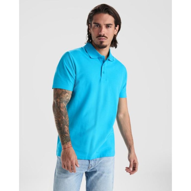 Polo publicitaire homme avec col en côte 180 gr/m² - Okazaki | pandacola