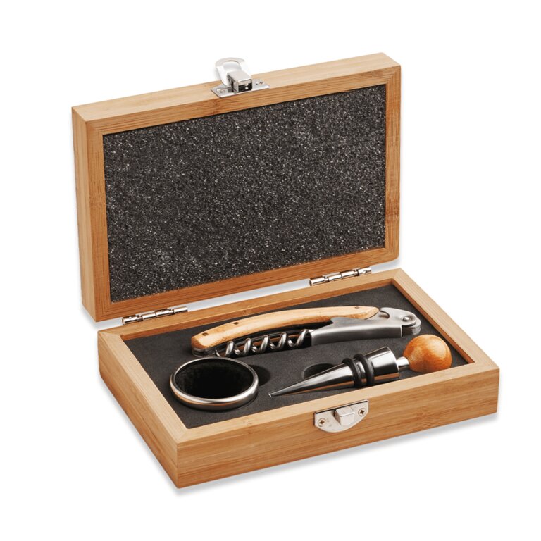 Coffret de sommelier publicitaire - Wayne | pandacola - 1