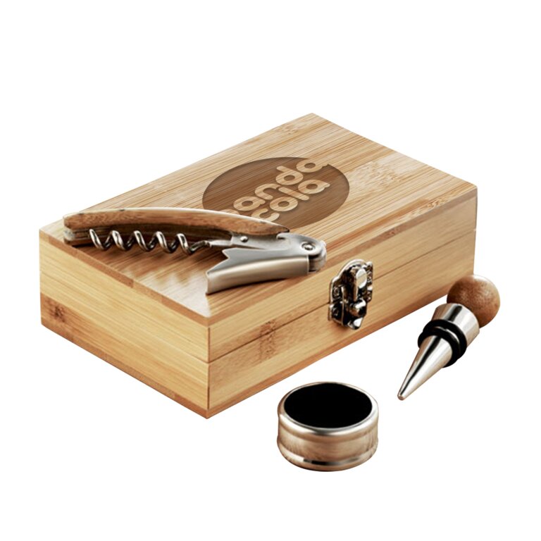 Coffret de sommelier publicitaire - Wayne | pandacolach
