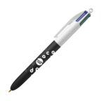 Stylo bille 4 couleurs publicitaire BIC® - 4 Couleurs Soft | pandacolach - thumb - 1
