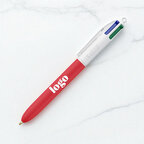 Stylo bille 4 couleurs publicitaire BIC® - 4 Couleurs Soft | pandacola - thumb - 2
