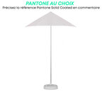 Parasol publicitaire rond ouverture avec poignée - Tahiti round | pandacolach - thumb