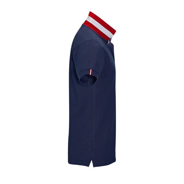 Polo Homme personnalisable à encolure colorée en coton 200 gr/m² - Patriot Couleur | pandacolach - 2