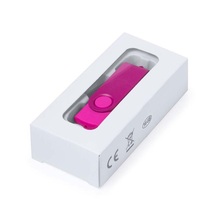 Clé USB personnalisable 16 Go pivotante - Surva | pandacolach - 2