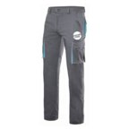 Pantalon de travail personnalisé bicolore en coton 240 gr/m² | VELILLA® - Catch | pandacolach - thumb - 1