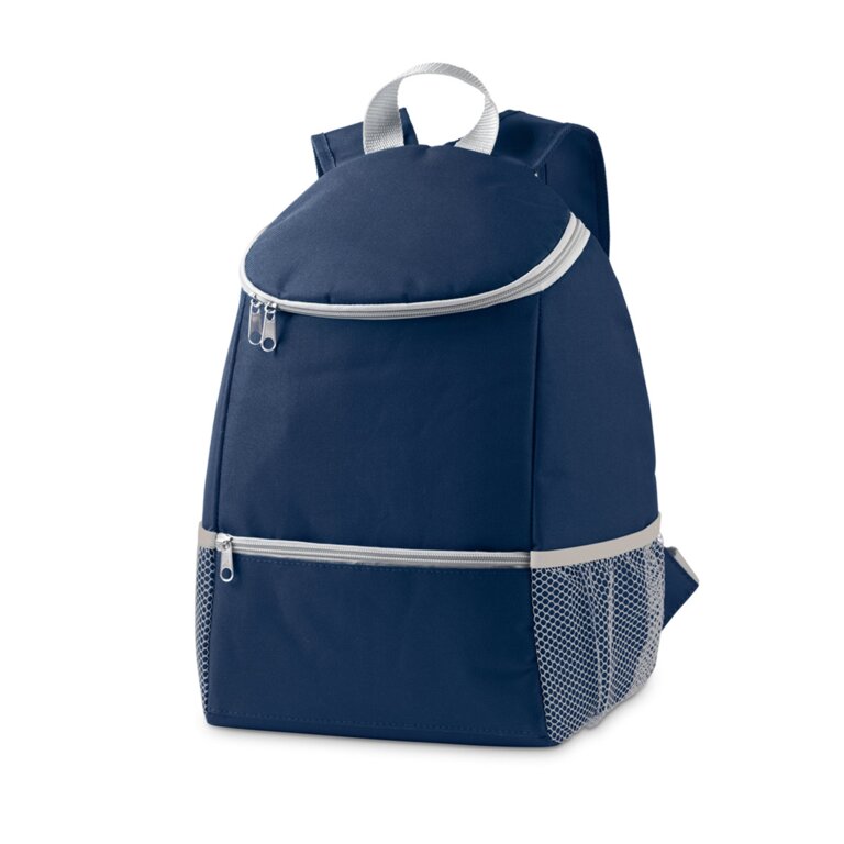 Sac à dos isotherme publicitaire 600D avec poches filets - Rendo | pandacola