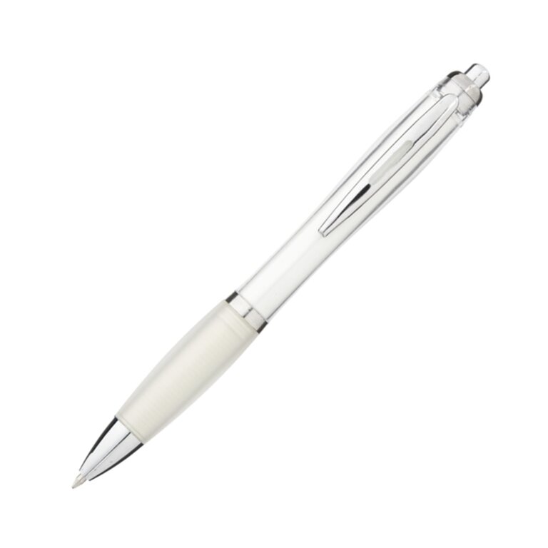 Stylo bille personnalisé corps et grip couleur - Nash Couleur | pandacolach - 1