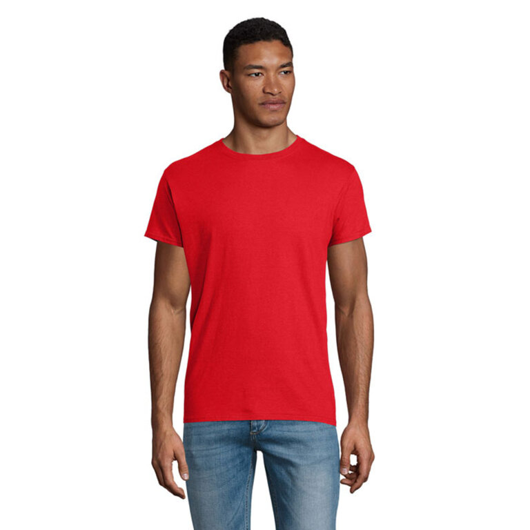 Tee-shirt personnalisable unisexe couleur à col rond en coton 100% bio 140 gr/m² - Epic | pandacola