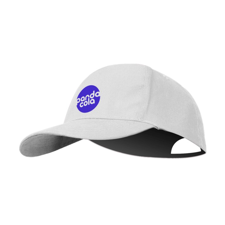 Casquette personnalisée 5 panneaux 100% coton brossé 180 gr/m² - Sunny | pandacolach