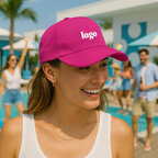 Casquette personnalisée 5 panneaux 100% coton brossé 180 gr/m² - Sunny | pandacola - thumb - 3