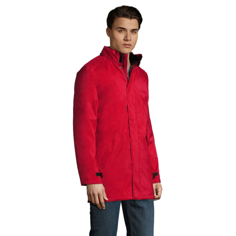 Parka personnalisé unisexe en polyester à doublure matelassée - Robyn | pandacola - 1