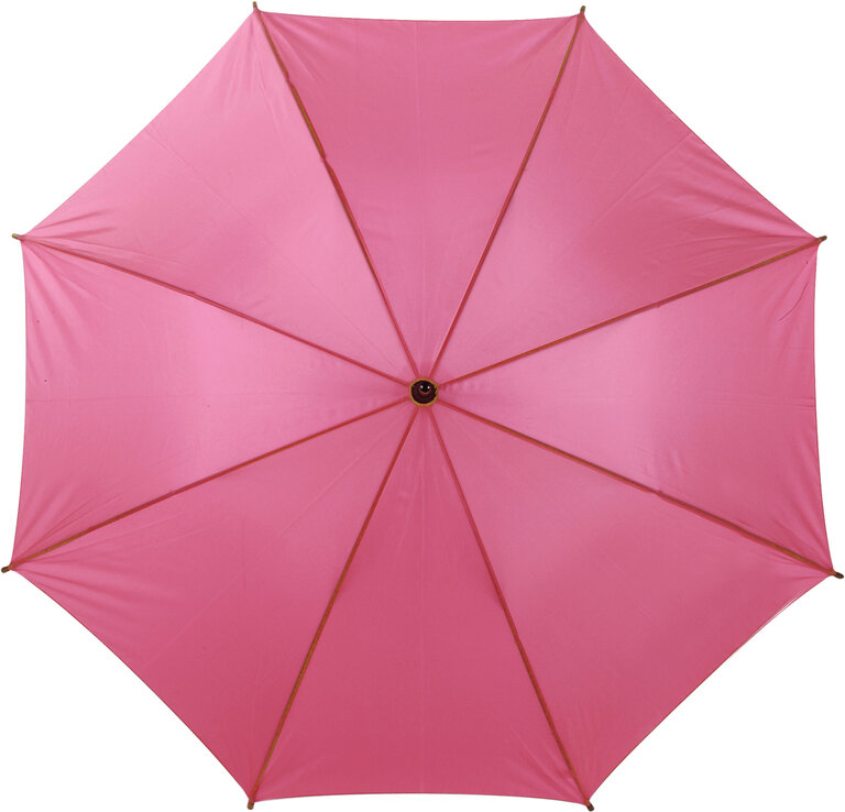 Parapluie automatique personnalisé avec manche canne en bois - Rainy | pandacolach
