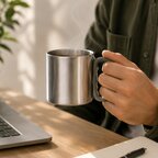 Mug personnalisable avec mousqueton 220 mL - Trumbo | pandacola - thumb - 2