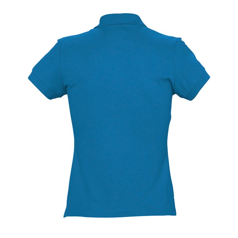 Polo personnalisable couleur femme à manches courtes en coton peigné 170 gr/m² - Passion | pandacola - 1